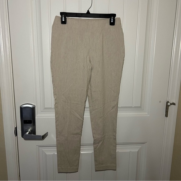 Calvin Klein Tan Pull-On Straight Leg Dress Pants Size 6 - Picture 1 of 8